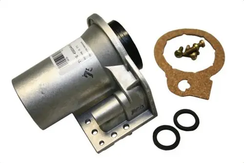 Venturi von Bosch, designt für Anwendungen im Leistungsbereich von 50-70 kW, umfasst ein Metallgehäuse, Dichtungen und Montageschrauben.